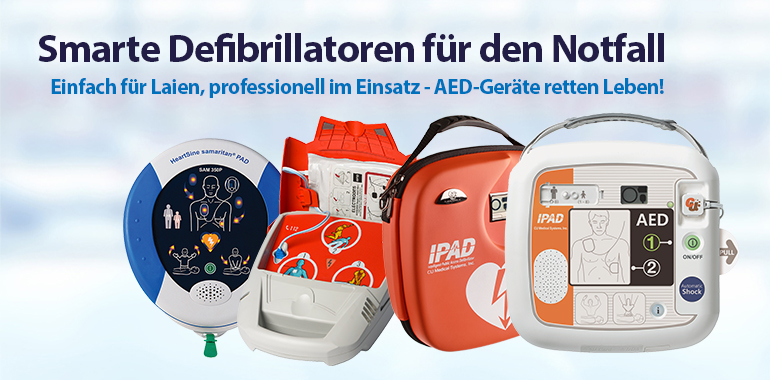 Smarte Defibrillatoren für den Notfall